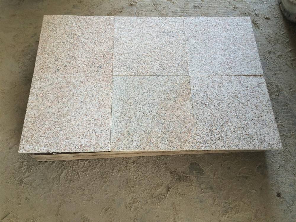 G682 Sunset Gold Flamed Granite Floor Tiles 60X60 Price